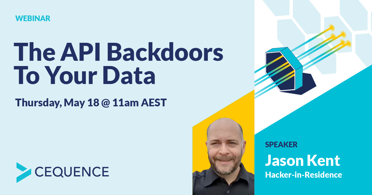 The API Backdoors To Your Data | Cequence